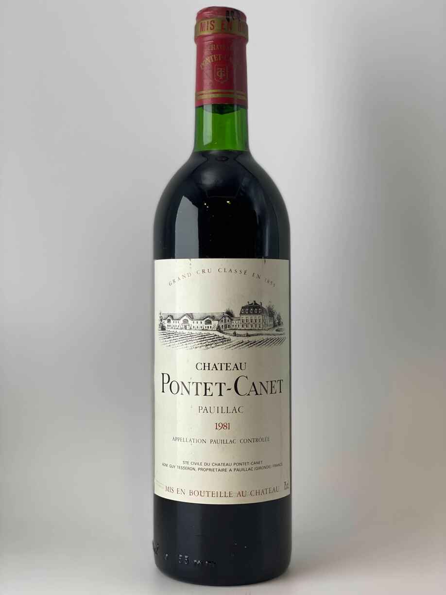 Chateau Pontet Canet 1981