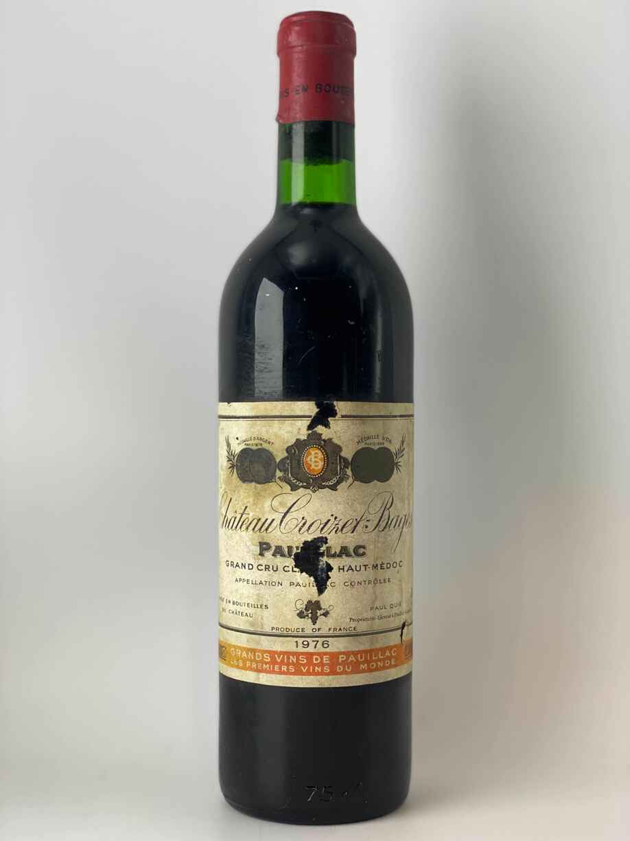 Chateau Croizet Bages 1976