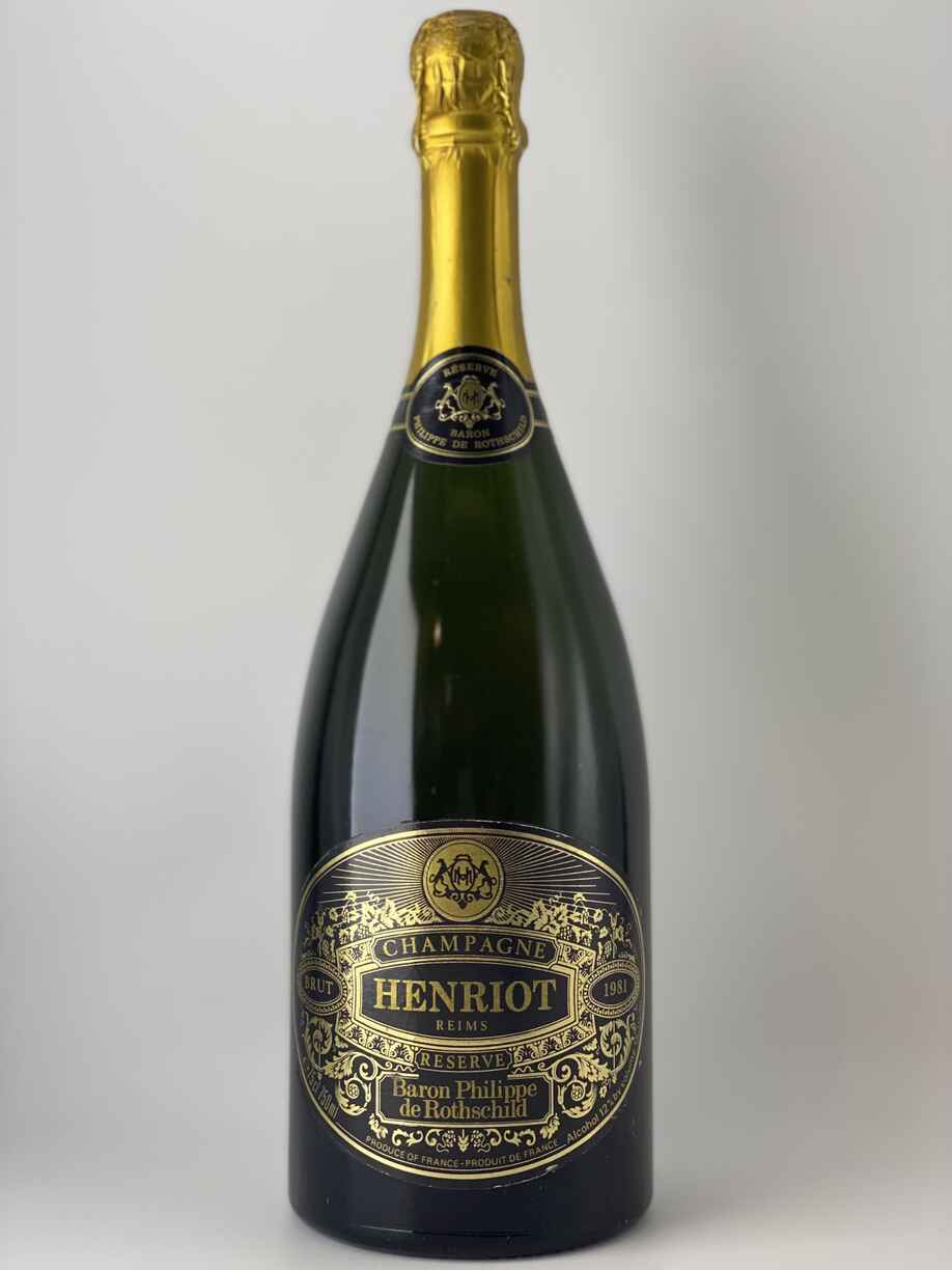 Henriot Brut Reserve Baron Philippe de Rothschild 1981