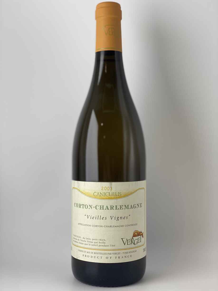 Verget Corton Charlemagne Vieilles Vignes Grand Cru 2003