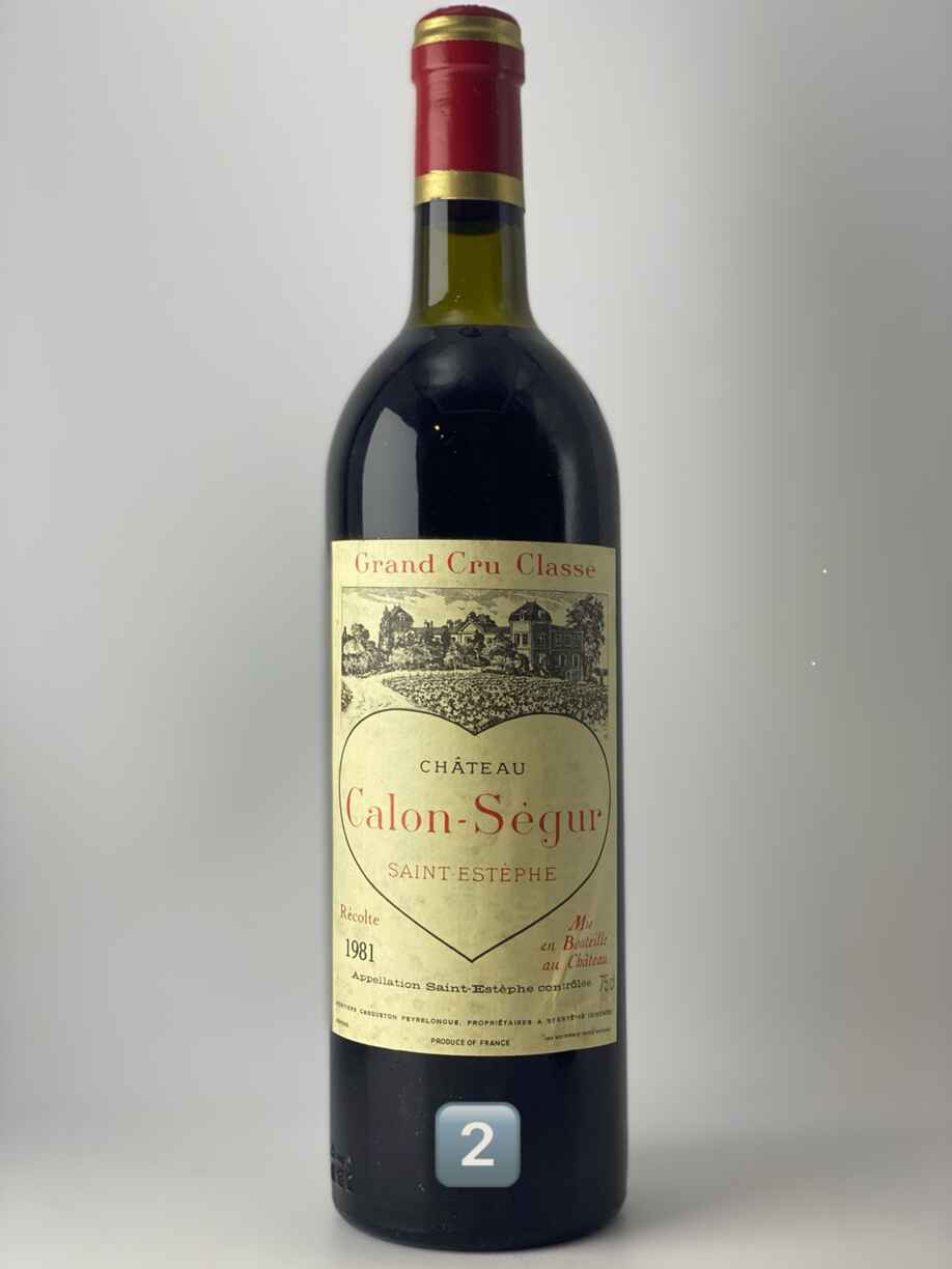 Chateau Calon Segur 1981