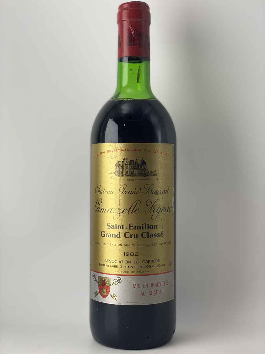 Chateau Grand Barrail Lamarzelle Figeac 1982