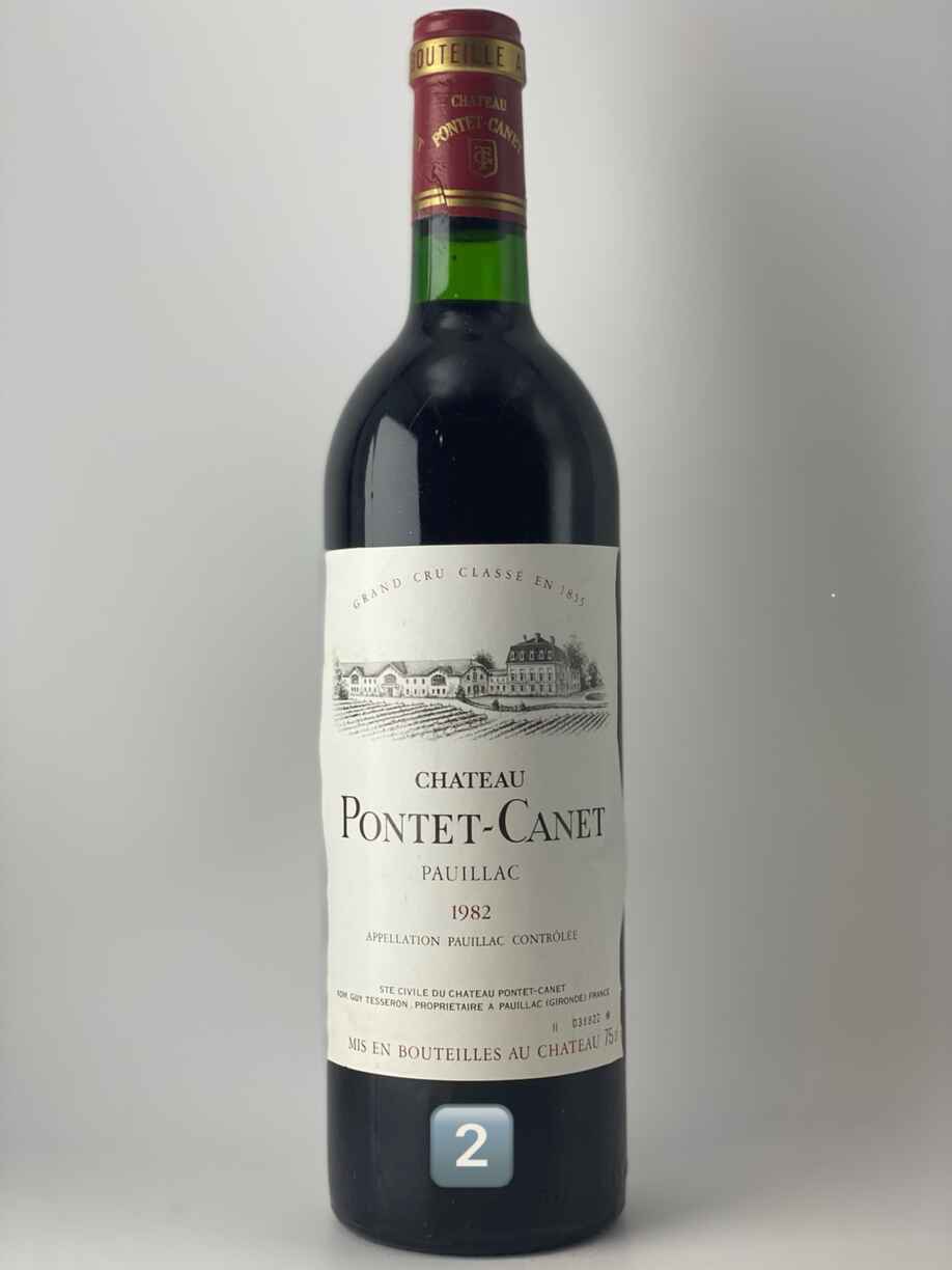 Chateau Pontet Canet 1982