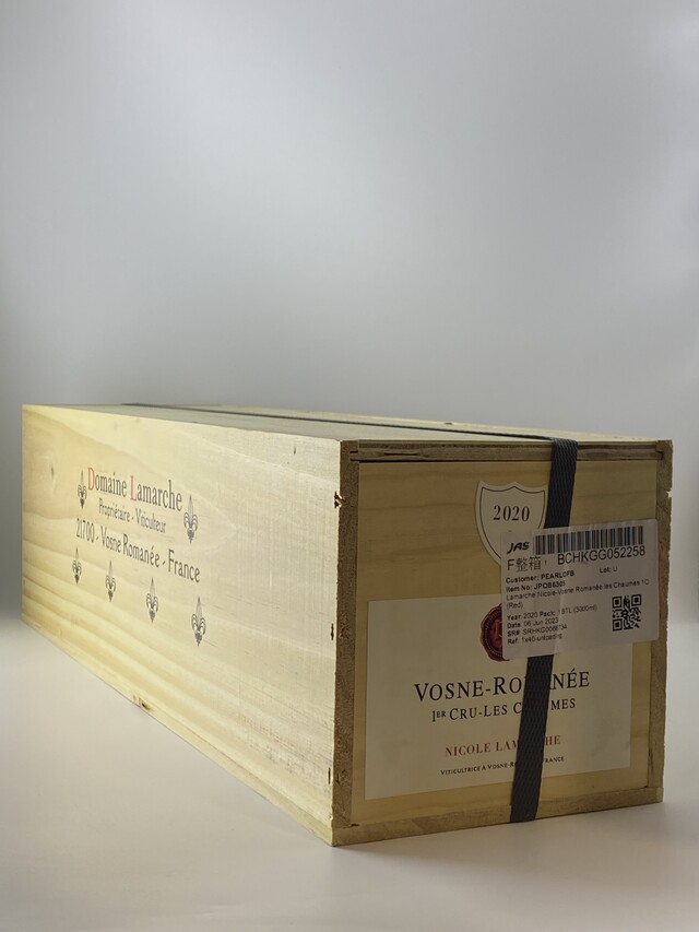 Nicole Lamarche Vosne Romanee Les Chaumes 1er Cru, 2020
