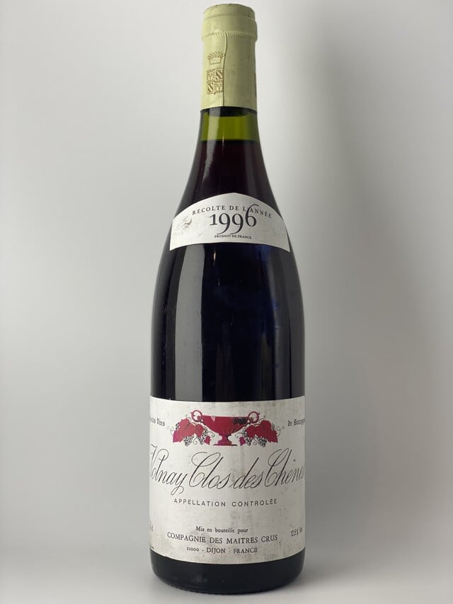 Compagnie Des Maitres Crus Volnay 1er Cru Clos Des Chenes, 1996