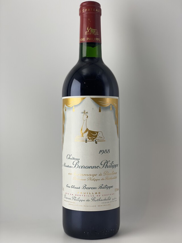 Chateau Mouton Baronne Philippe, 1988
