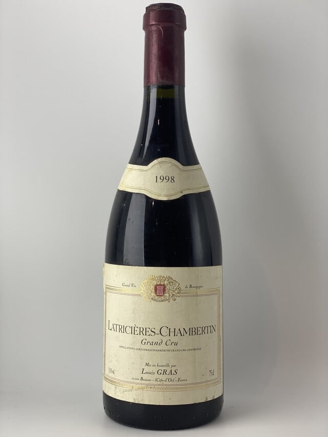 Louis Gras Latricieres Chambertin Grand Cru, 1998