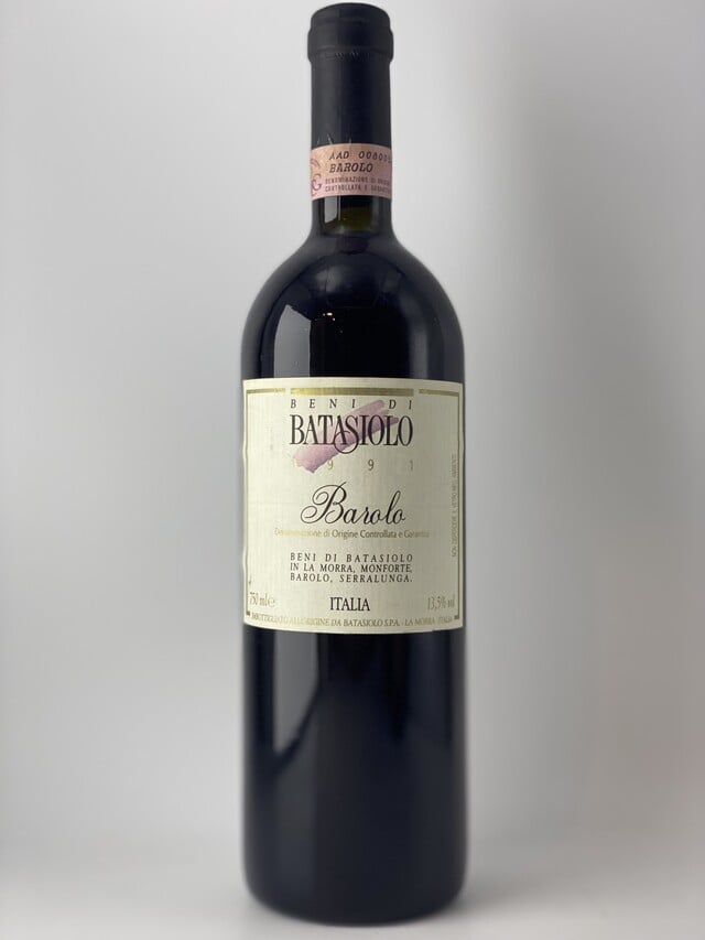 Batasiolo Barolo, 1991