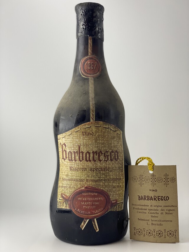 Bertolo Barbaresco Riserva Speciale, 1967