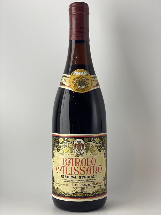 Calissano Barolo Riserva Speciale, 1967