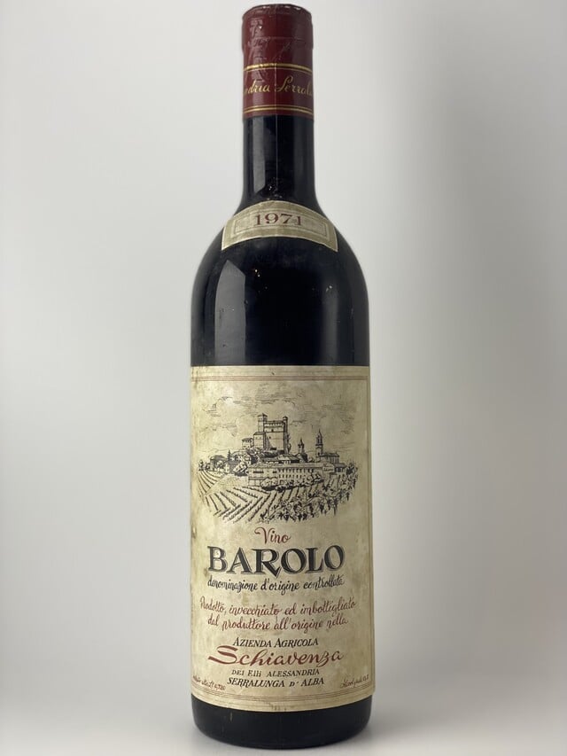 Schiavenza Barolo, 1971