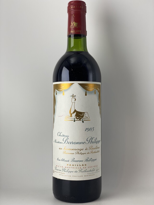 Chateau Mouton Baronne Philippe, 1983