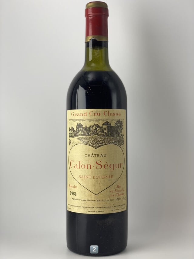 Chateau Calon Segur, 1981