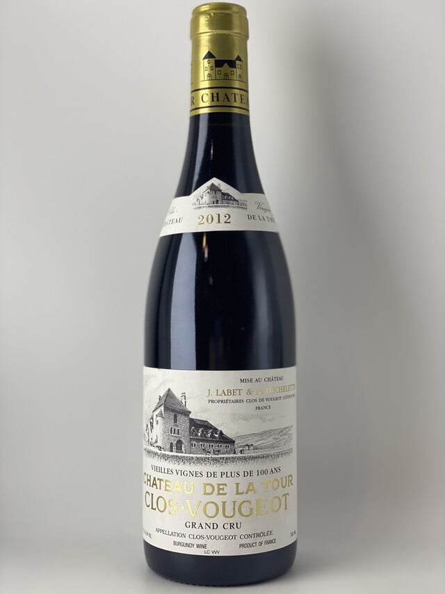Chateau de la Tour Clos Vougeot Grand Cru Vieilles Vignes De Plus De 100Ans, 2012
