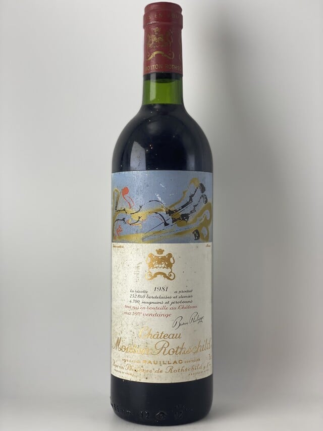 Chateau Mouton Rothschild, 1981