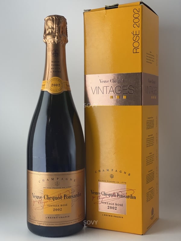 Veuve Cliquot Ponsardin Rose, 2002