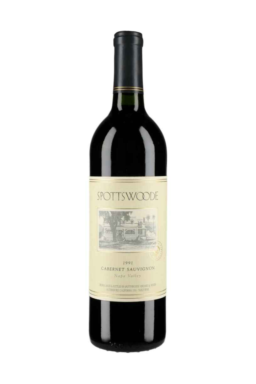 Spottswoode St. Helena  Family Estate Grown Cabernet Sauvingon 1991