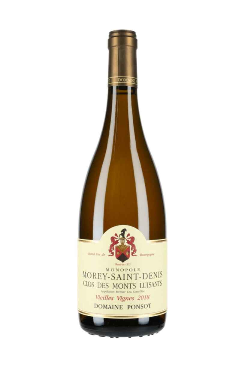 Ponsot Morey-Saint-Denis 1er Cru Clos de Monts Luisants Vieilles Vignes Blanc, 2018