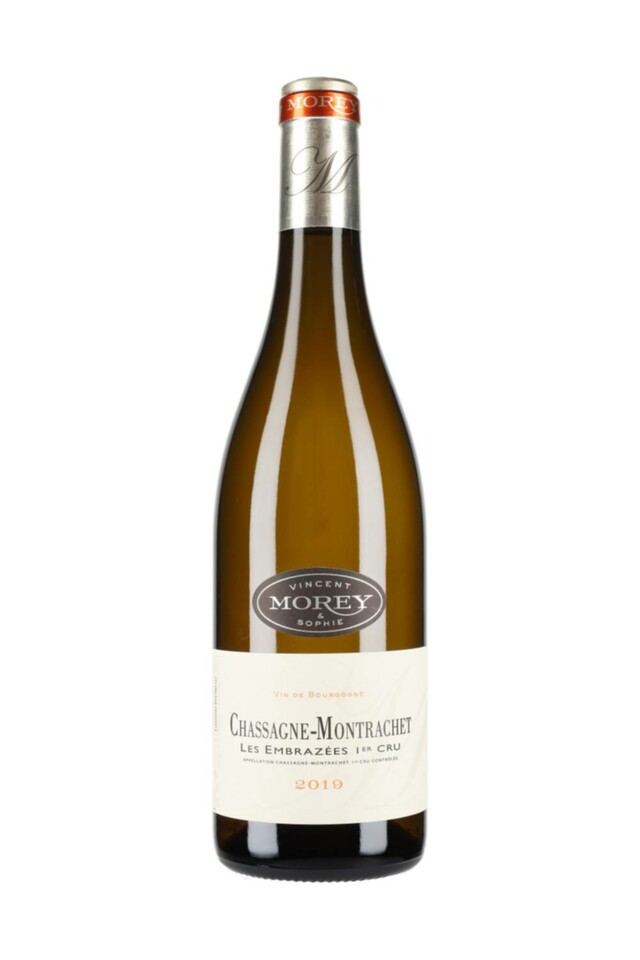 Vincent Et Sophie Morey Chassagne Montrachet Blanc Les Embrazees 1er Cru, 2019