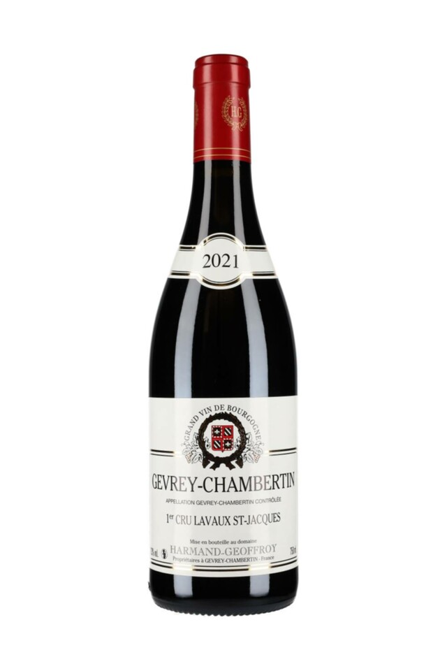 Harmand Geoffroy Gevrey Chambertin 1er Cru Lavaux Saint Jacques, 2021