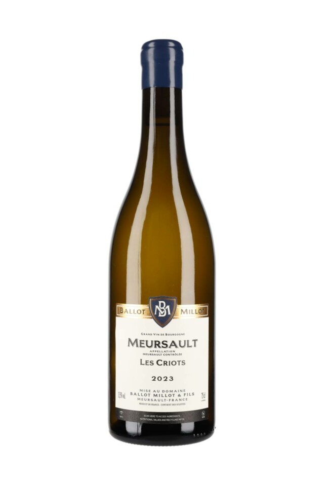 Ballot Millot Meursault Les Criots, 2023