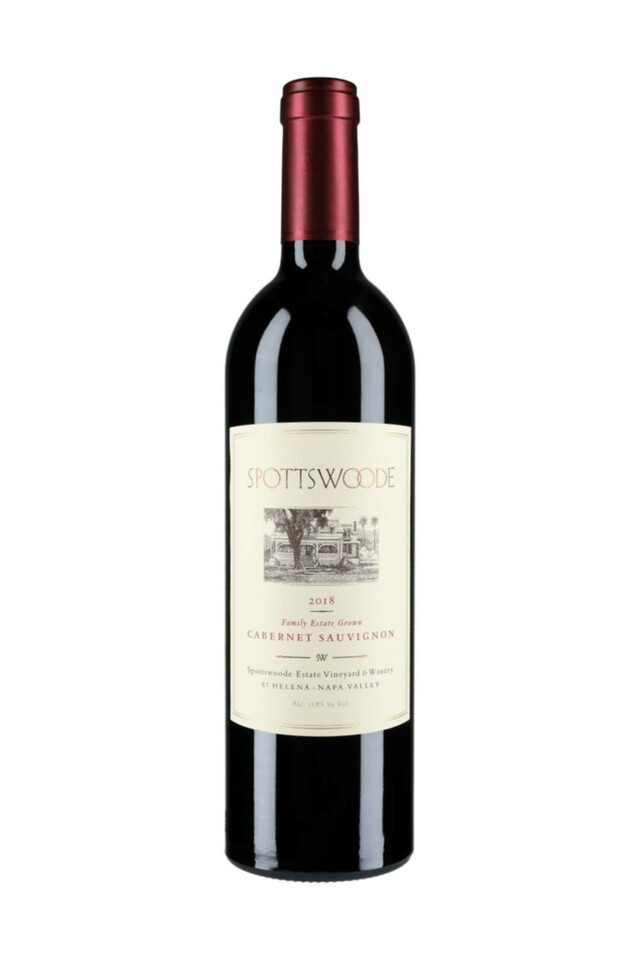 Spottswoode St. Helena  Family Estate Grown Cabernet Sauvingon, 2018