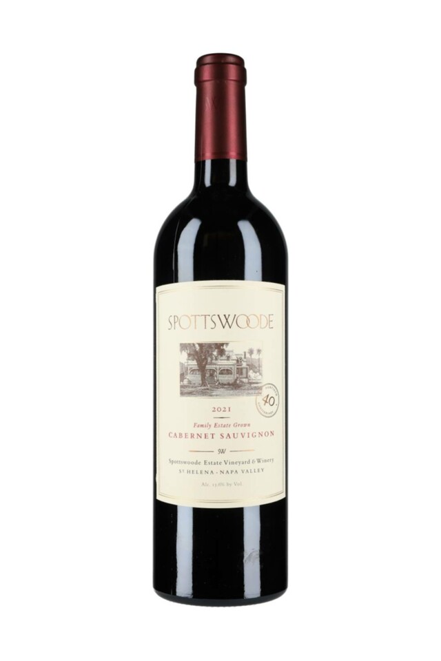 Spottswoode St. Helena Family Estate Grown Cabernet Sauvignon, 2021