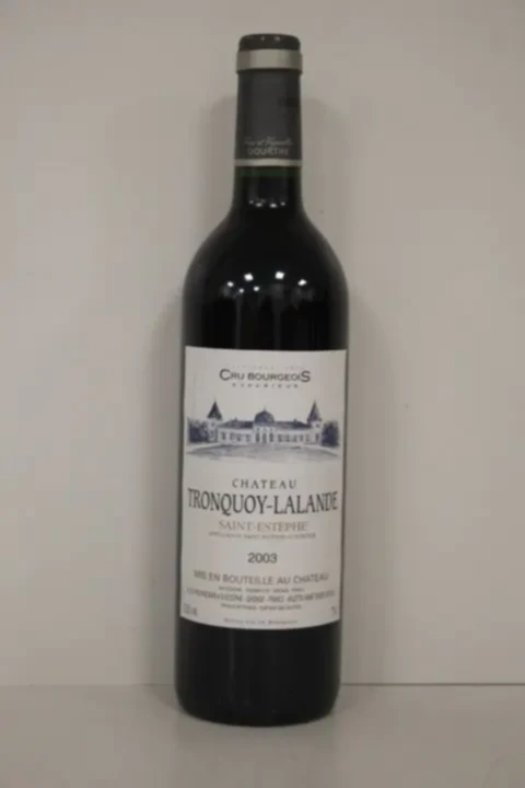 Chateau Tronquoy Lalande, 2003
