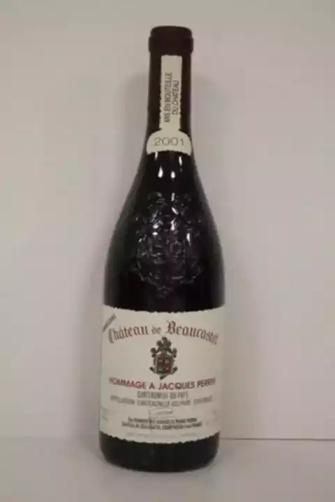 Beaucastel Chateauneuf Du Pape  Hommage A Jacques Perrin 2001