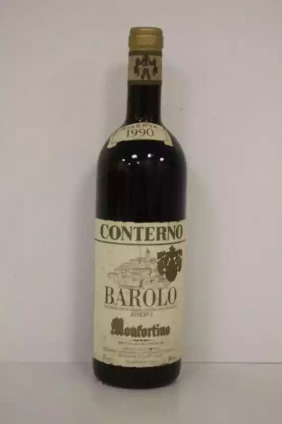 Giacomo Conterno Barolo Monfortino Riserva 1990