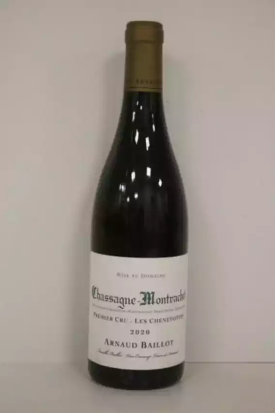 Arnaud Baillot Chassagne Montrachet 1er Cru Les Chenevottes 2020