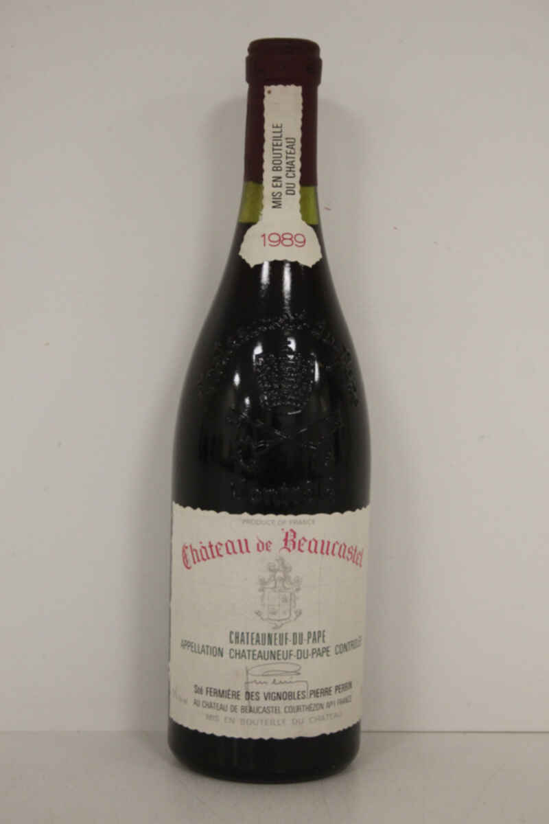Beaucastel Chateauneuf Du Pape Blanc 1989