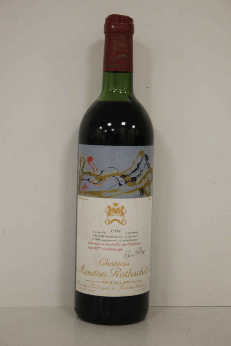 Chateau Mouton Rothschild 1981