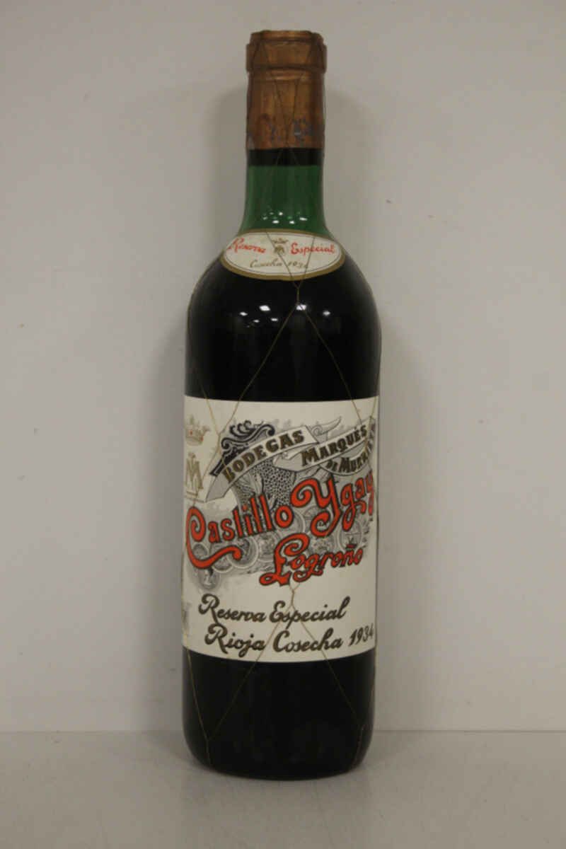 Marques De Murrieta Castillo Ygay Gran Reserva Especial 1934