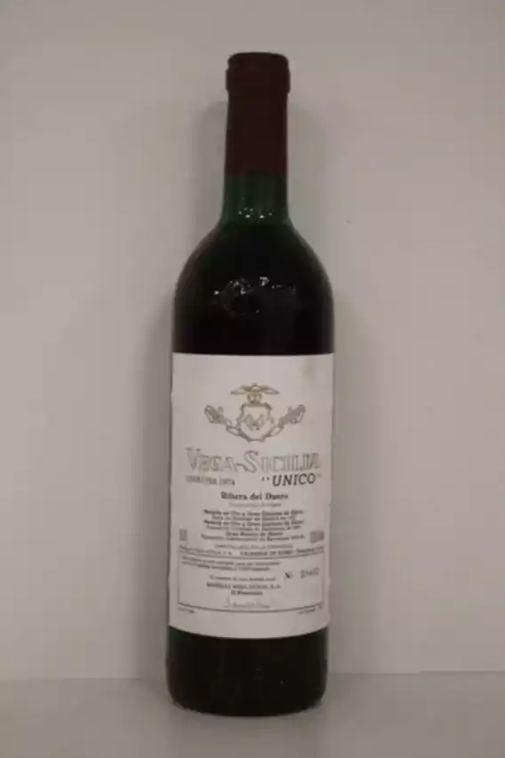Vega Sicilia Unico 1974