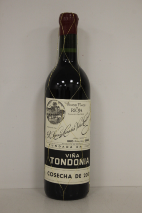 Tondonia Gran Reserva 2001