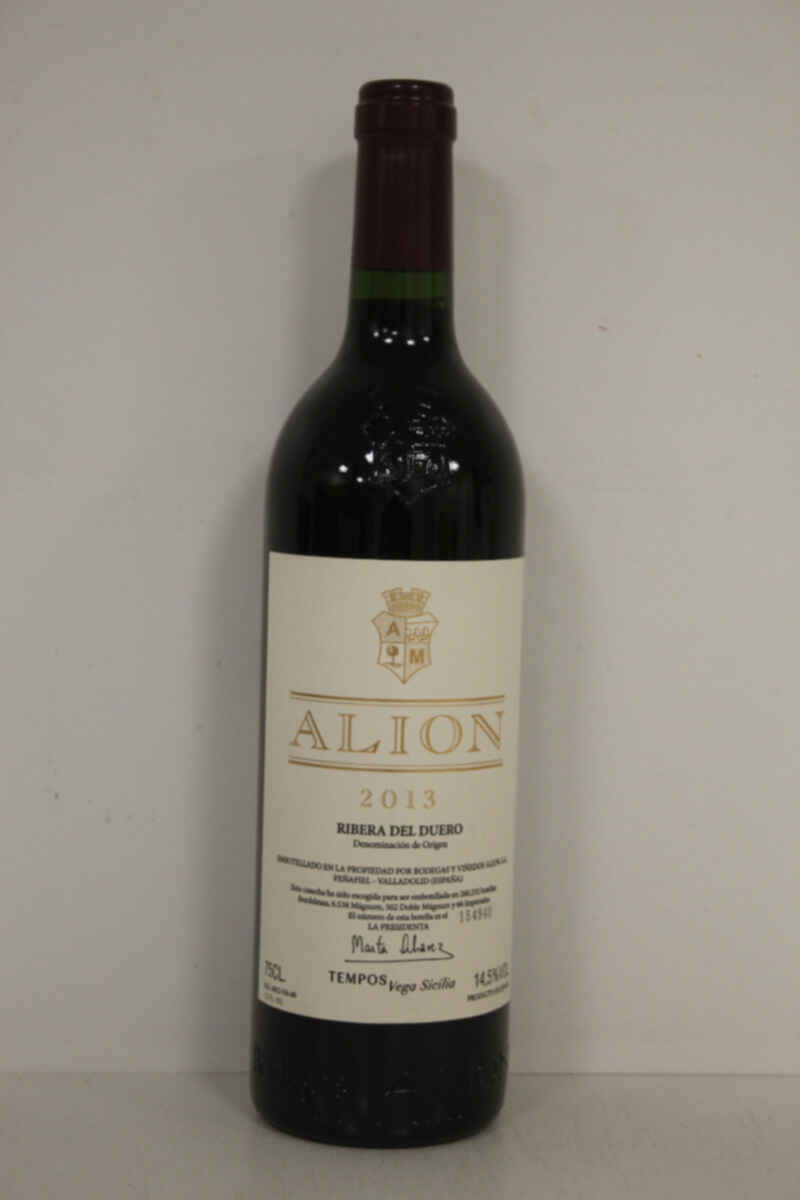 Vega Sicilia Alion 2013