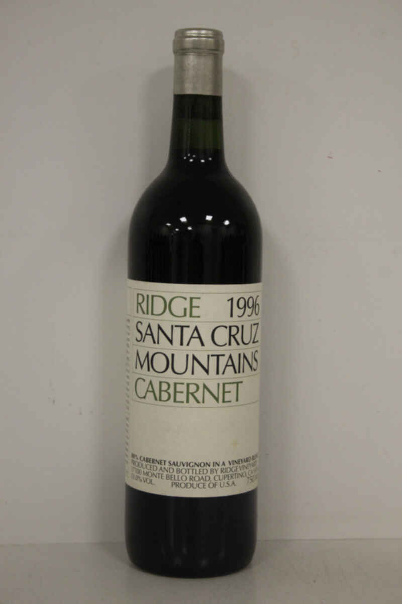 Ridge Cabernet 1996