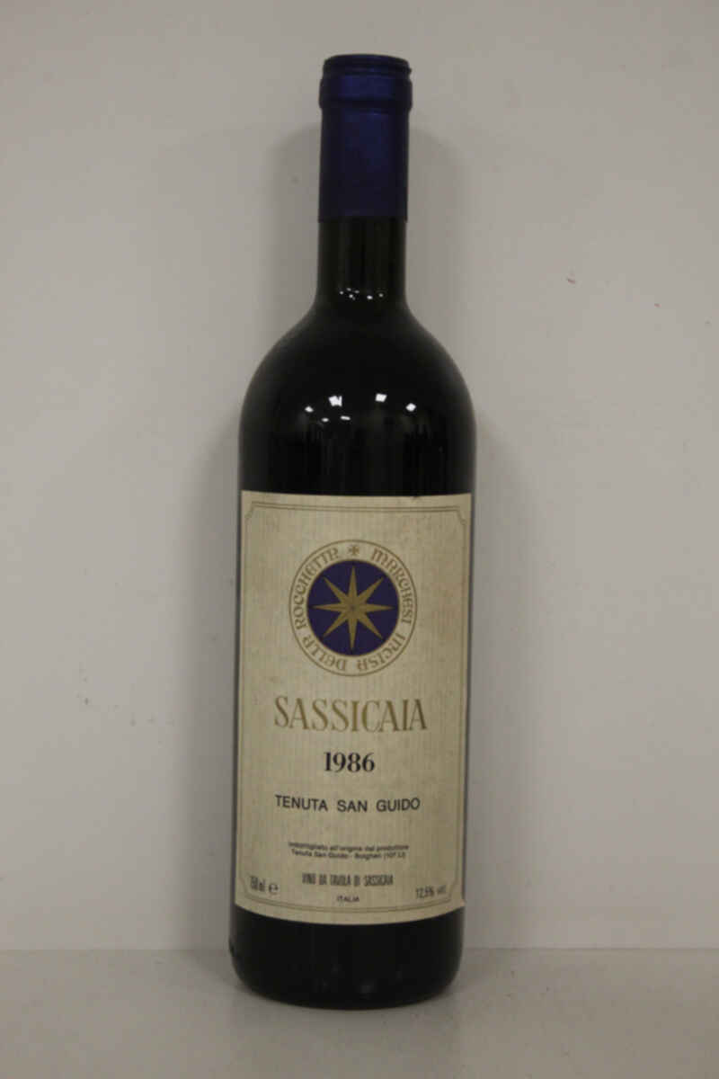 Tenuta San Guido Sassicaia 1986