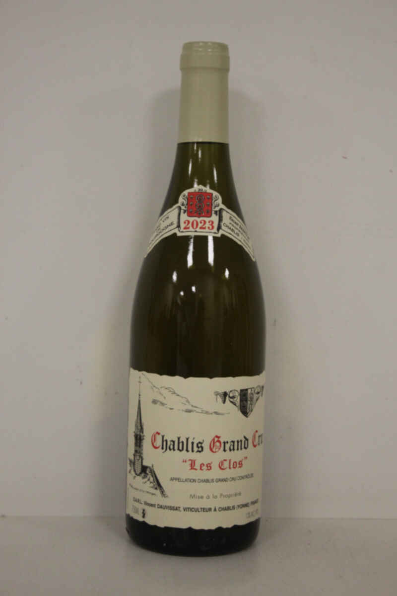 Vincent Dauvissat Chablis Les Clos Grand Cru 2023