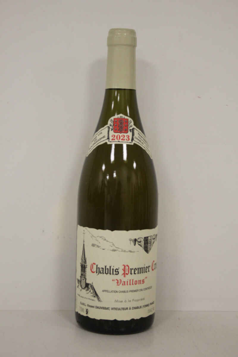 Vincent Dauvissat Chablis Vaillons 1er Cru 2023