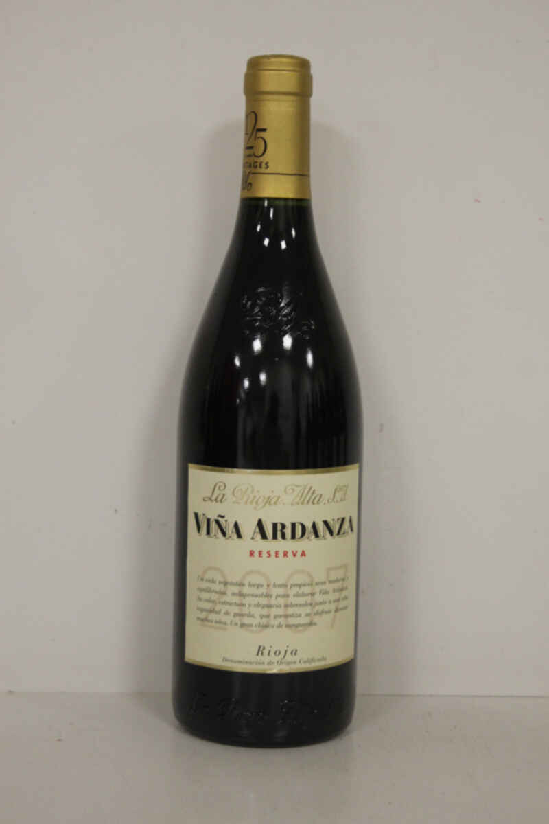 La Rioja Alta Ardanza Reserva 2007
