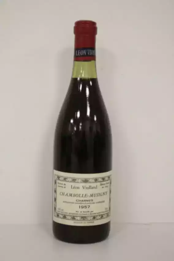 Leon Violland Chambolle Musigny Charmes 1957