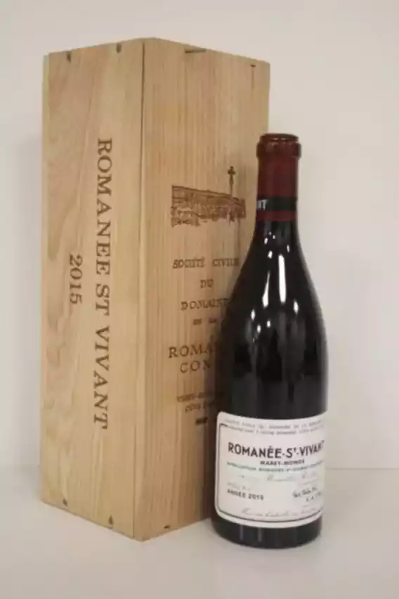 De La Romanee Conti Romanee Saint Vivant Grand Cru 2015