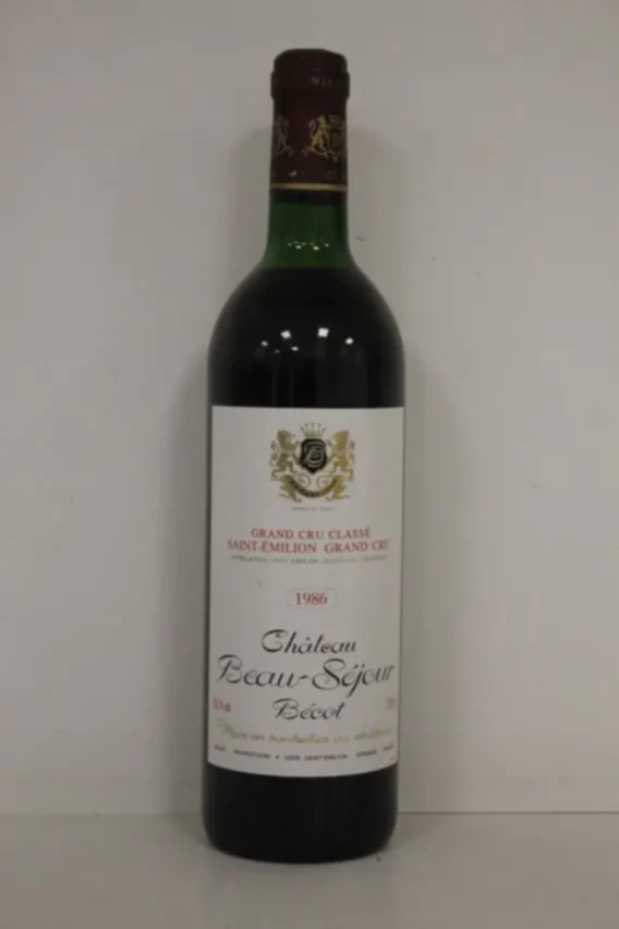 Chateau Beau Sejour Becot, 1986