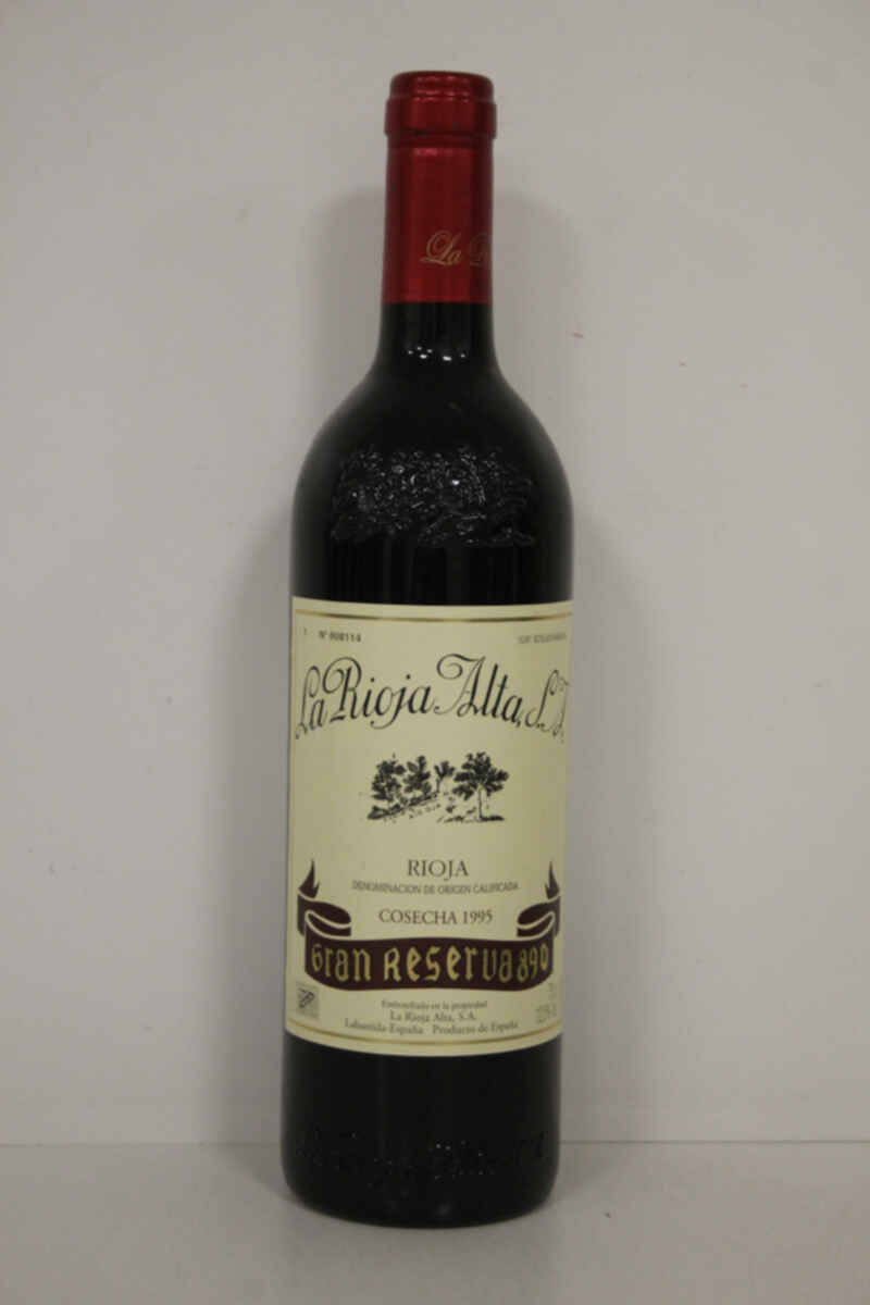 La Rioja Alta Gran Reserva 890 1995