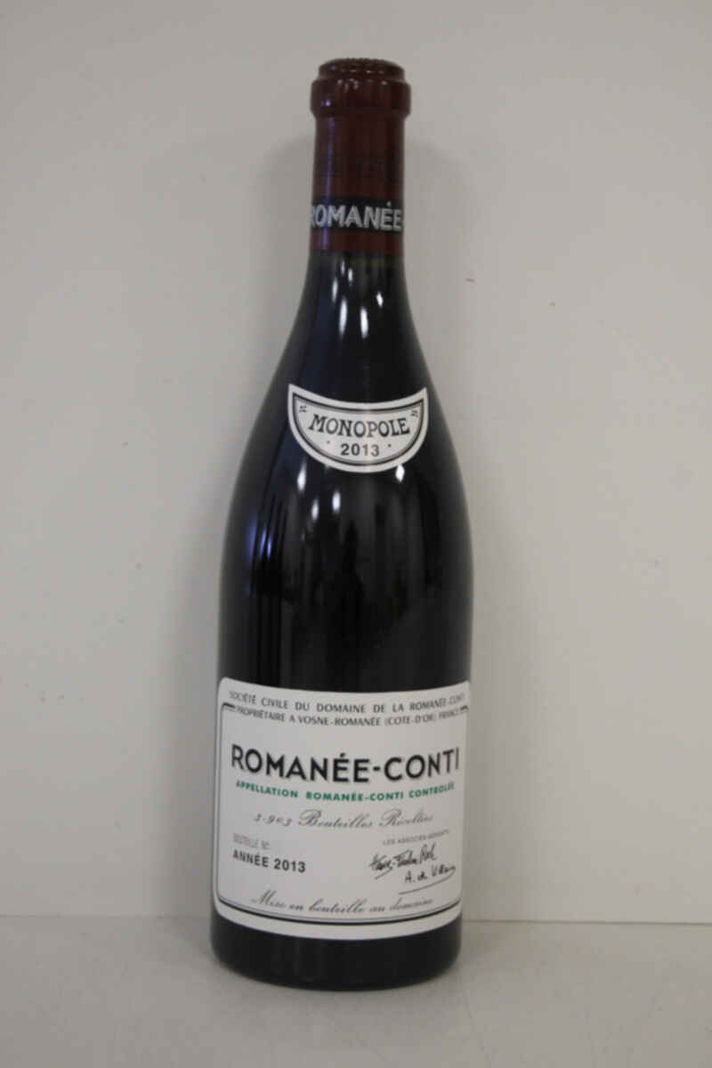 De La Romanee Conti Romanee Conti Grand Cru 2013