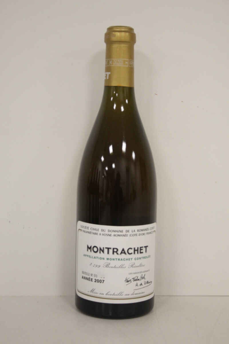 De La Romanee Conti Montrachet Grand Cru 2007