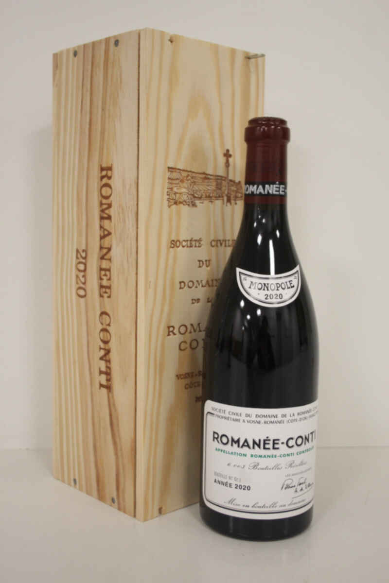 De La Romanee Conti Romanee Conti Grand Cru 2020
