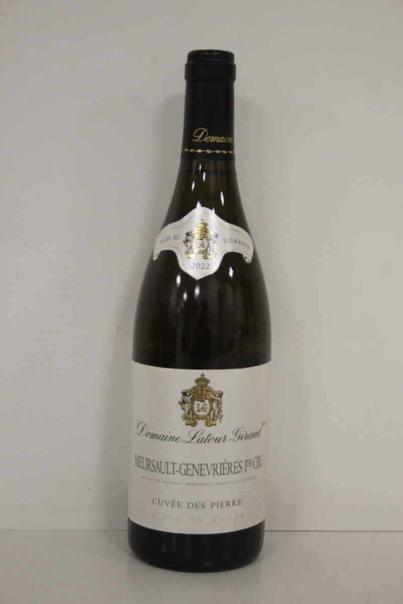 Latour Giraud Meursault Genevrieres Cuvee Des Pierre 1er Cru 2022